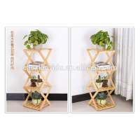 hot selling wooden flower shelf