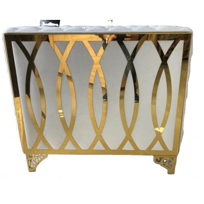 Metal Stainless Steel Good Panels Design Decoration Furniture Parts For Sofa Frame Use In Gold